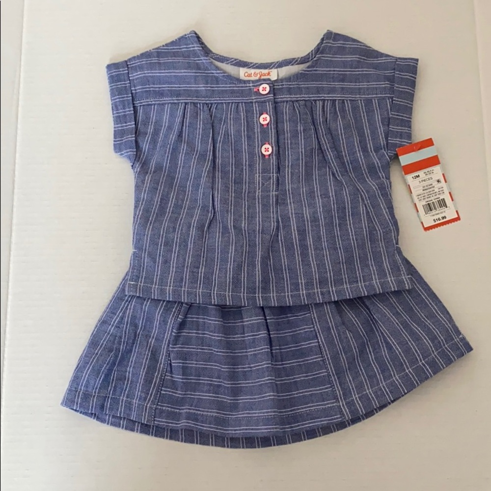 NWT Cat Jack two piece set
